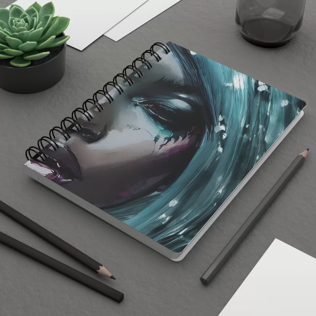 Snow Lady - Spiral Bound Journal