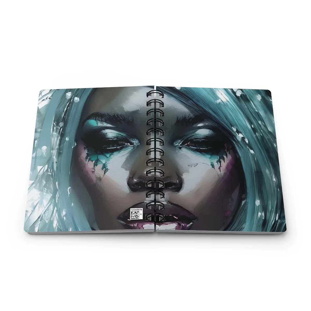 Snow Lady - Spiral Bound Journal - Image 8