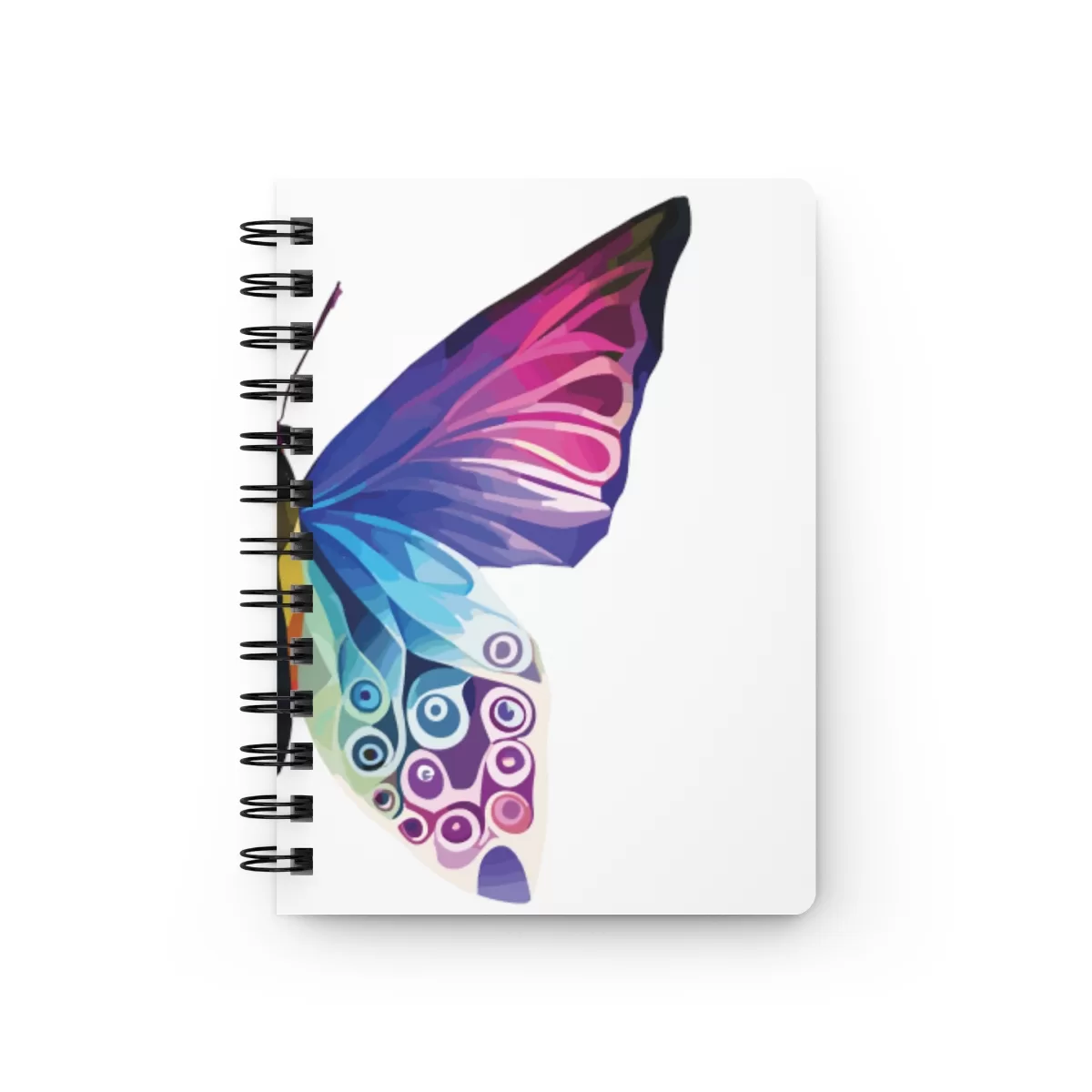 Butterfly watercolors - Spiral Bound Journal - Image 2