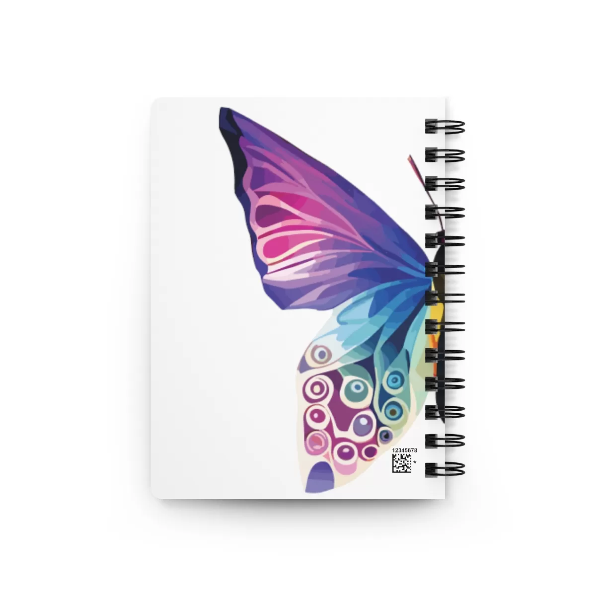 Butterfly watercolors - Spiral Bound Journal - Image 3