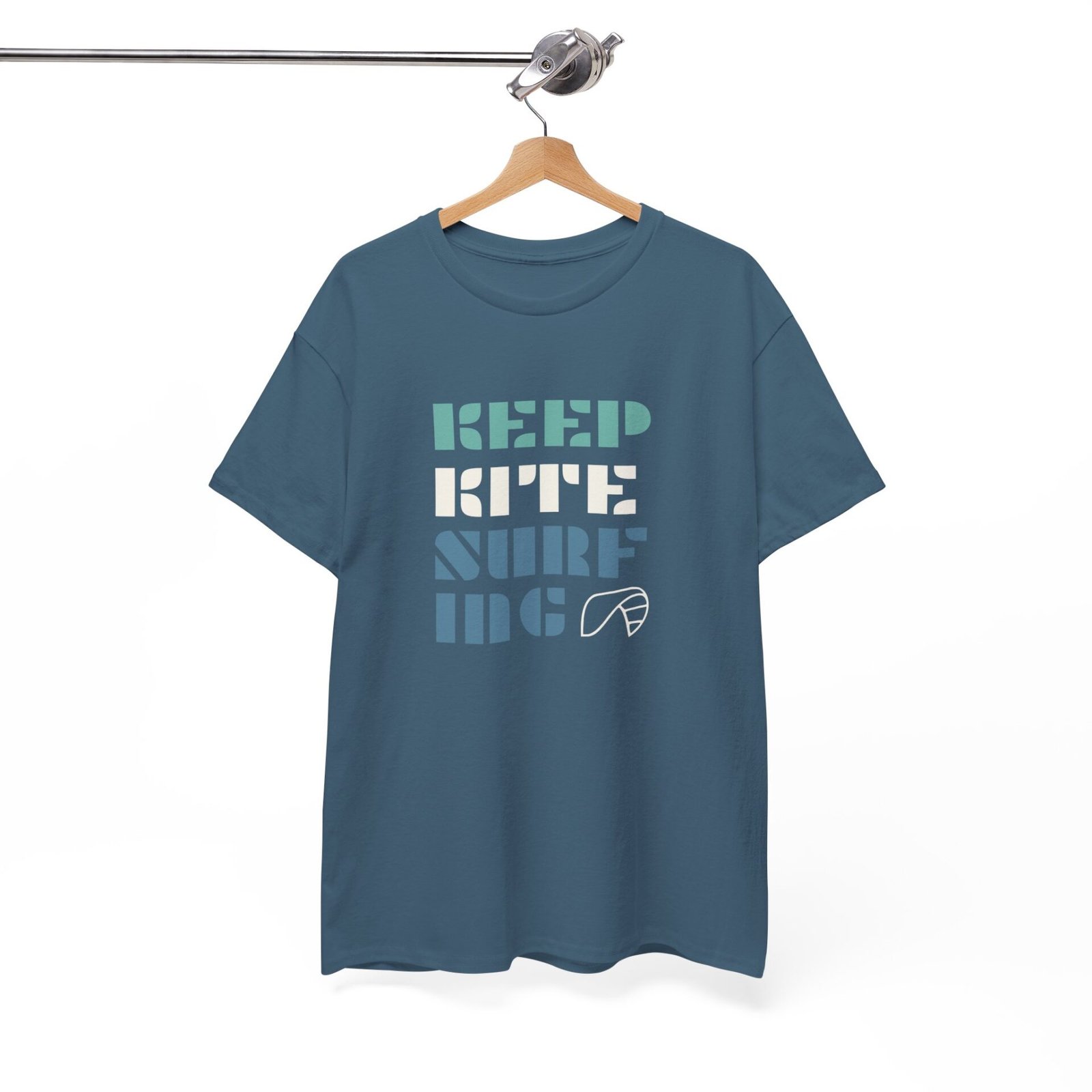 Keep Surfing Unisex Heavy Cotton Tee - Relaxed Beach Vibe T-Shirt - Image 29