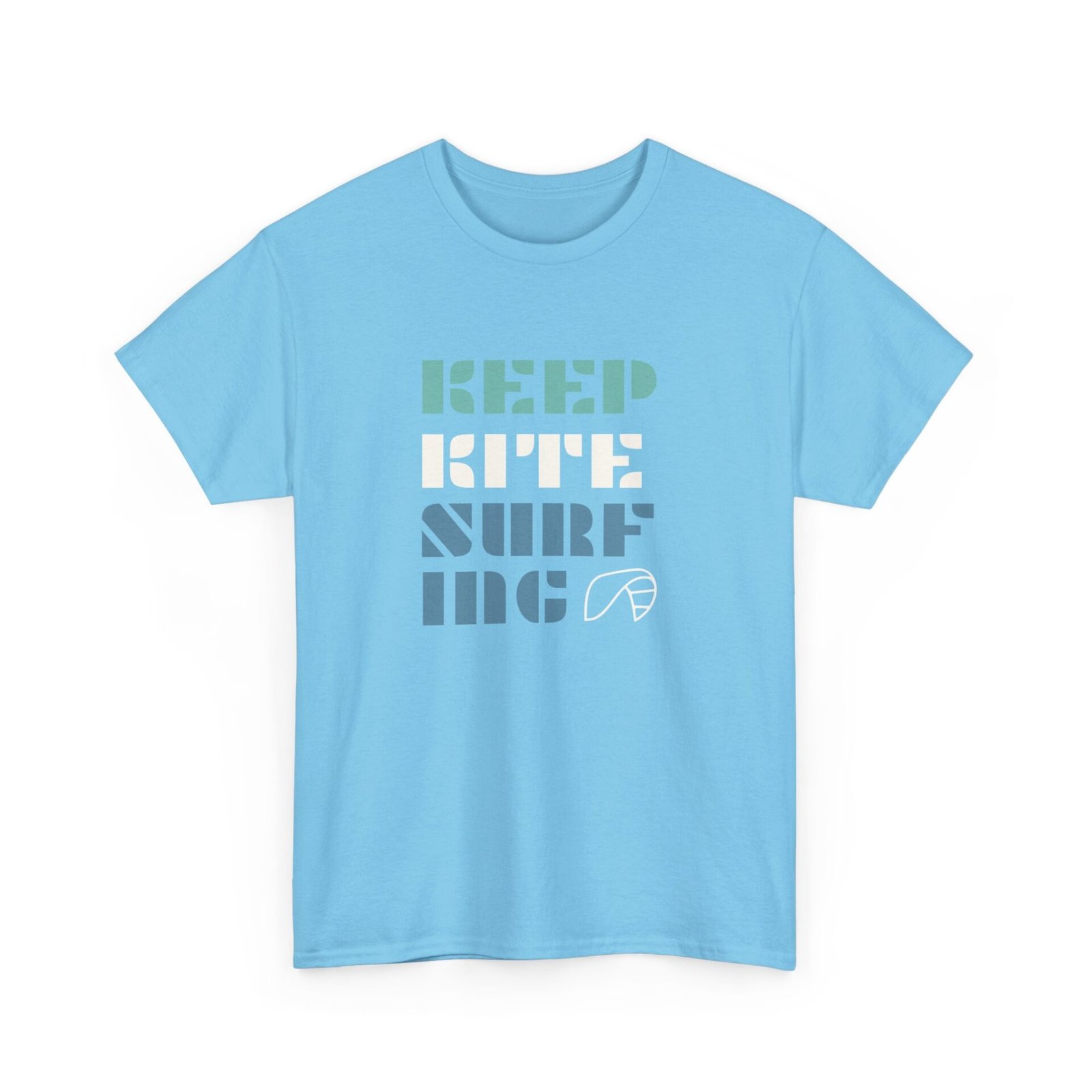 Keep Surfing Unisex Heavy Cotton Tee - Relaxed Beach Vibe T-Shirt - Image 14