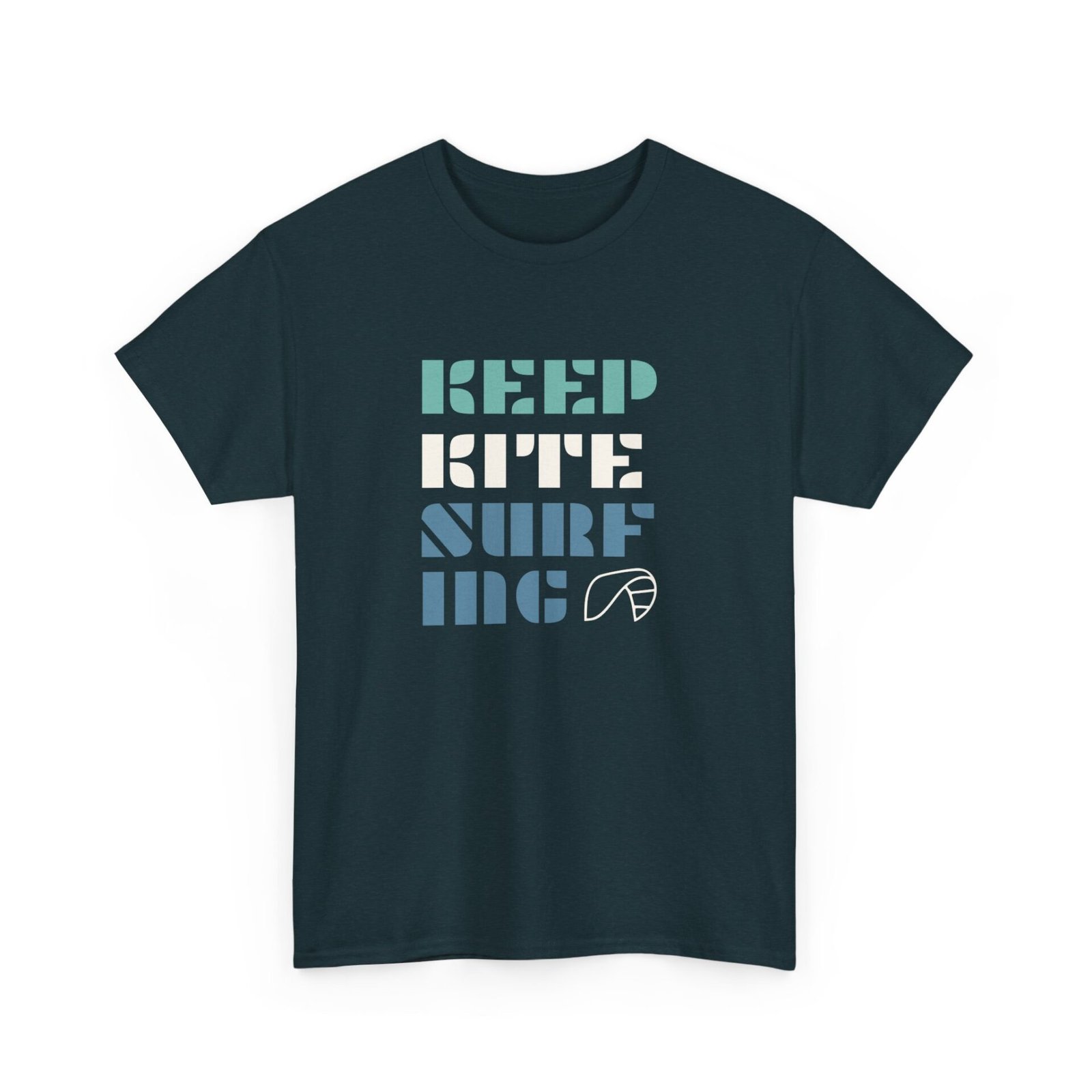 Keep Surfing Unisex Heavy Cotton Tee - Relaxed Beach Vibe T-Shirt - Image 7