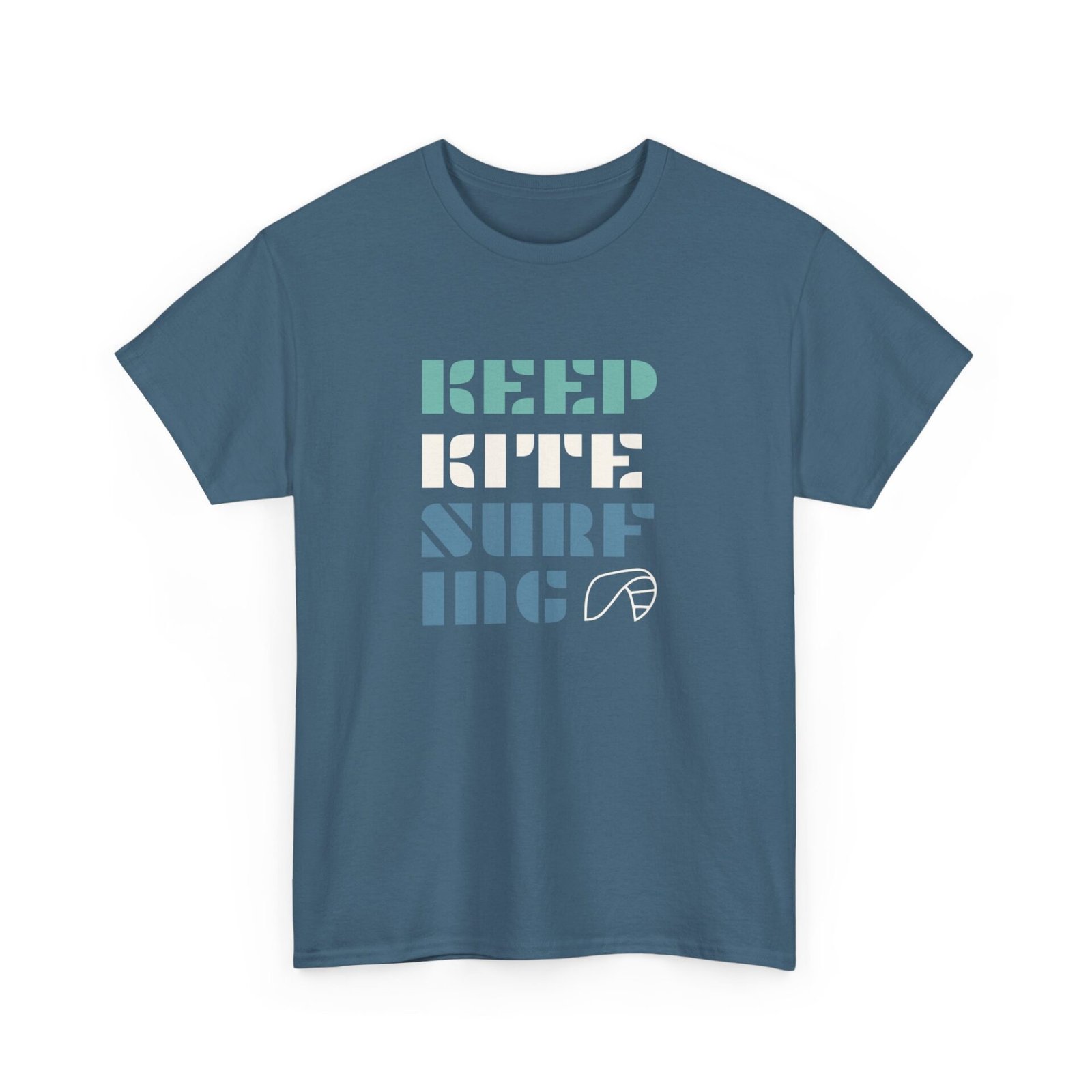 Keep Surfing Unisex Heavy Cotton Tee - Relaxed Beach Vibe T-Shirt - Image 26