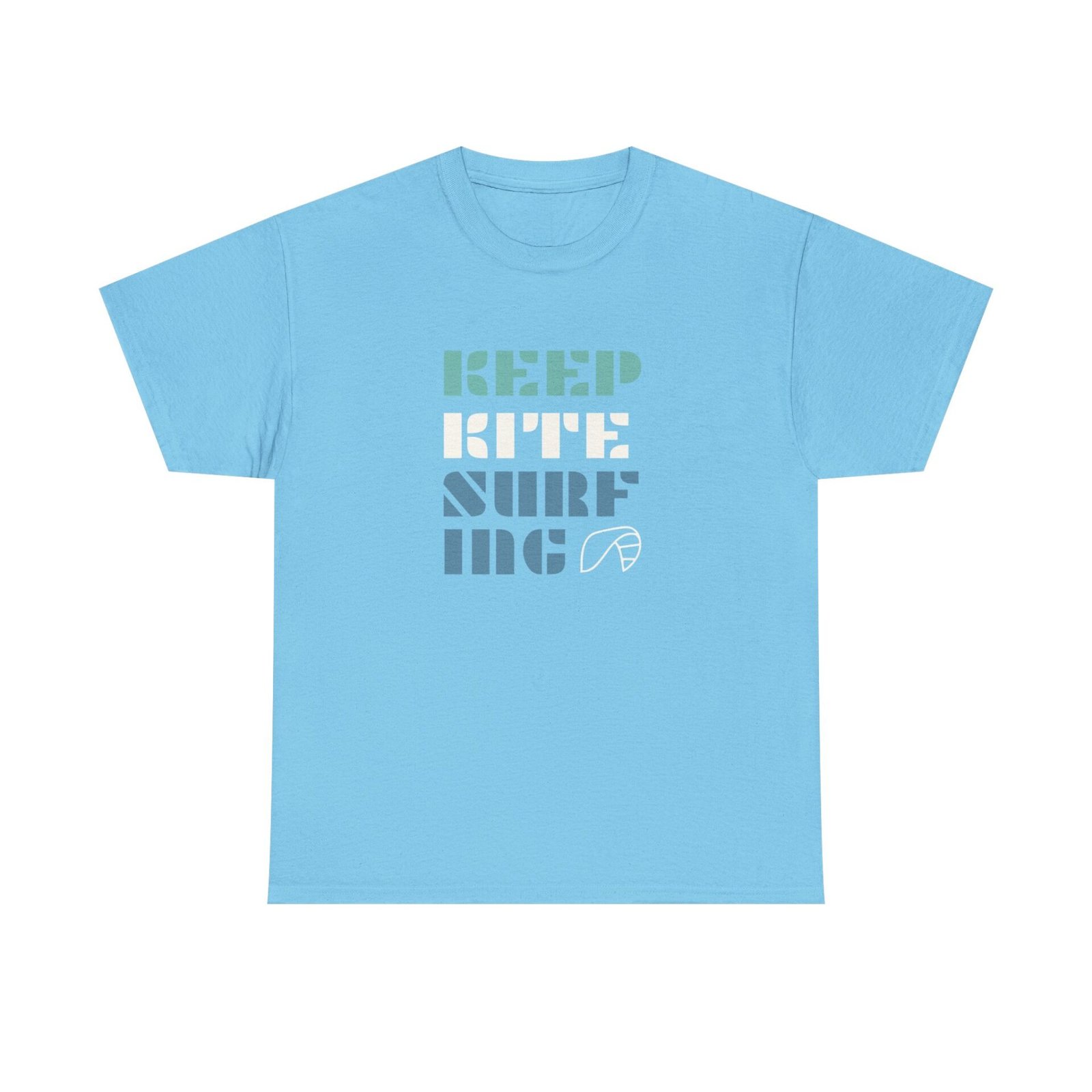 Keep Surfing Unisex Heavy Cotton Tee - Relaxed Beach Vibe T-Shirt - Image 12